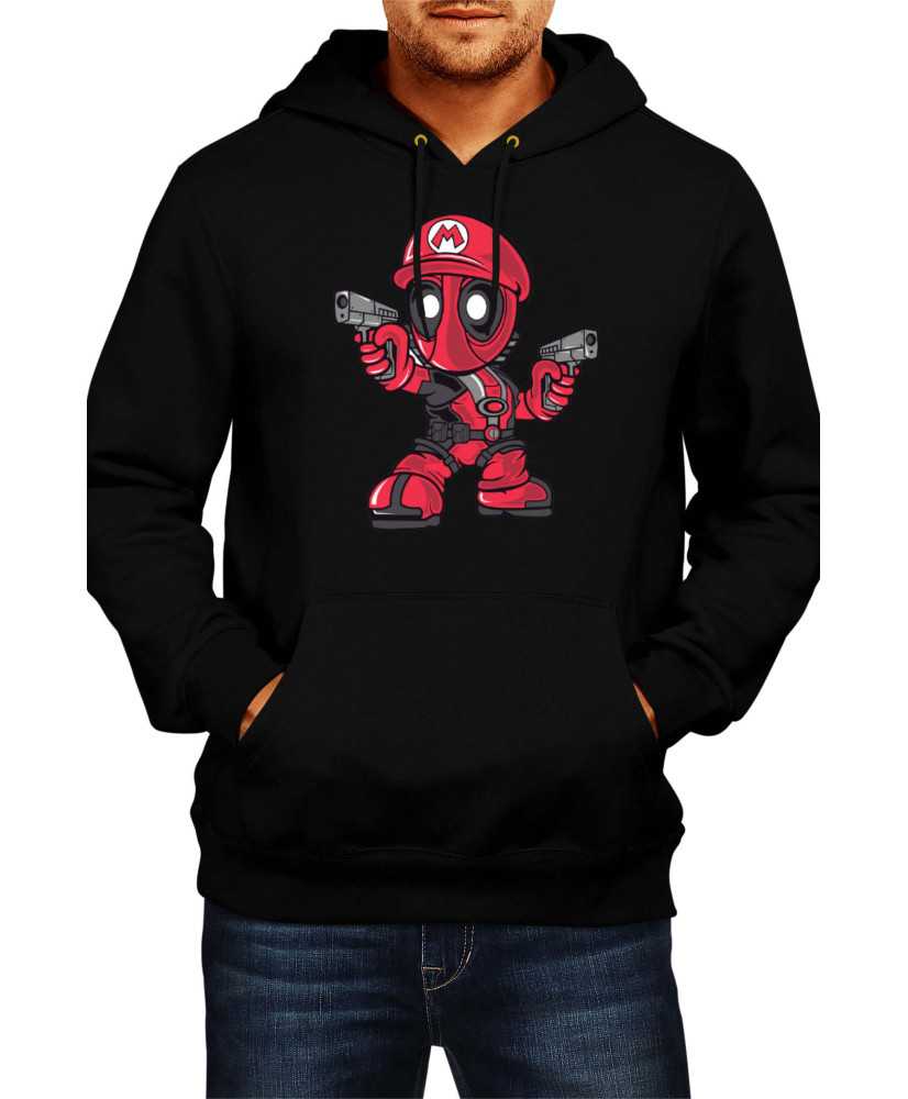 Мъжки Суитчър Deadpool Super Mario