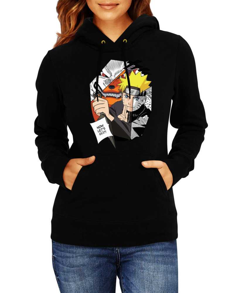 Дамски Сутичър Naruto Naruto & Kurama