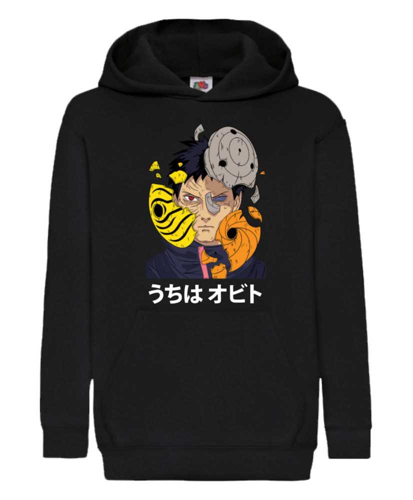 Детски Суитчър Naruto Obito Uchiha 02