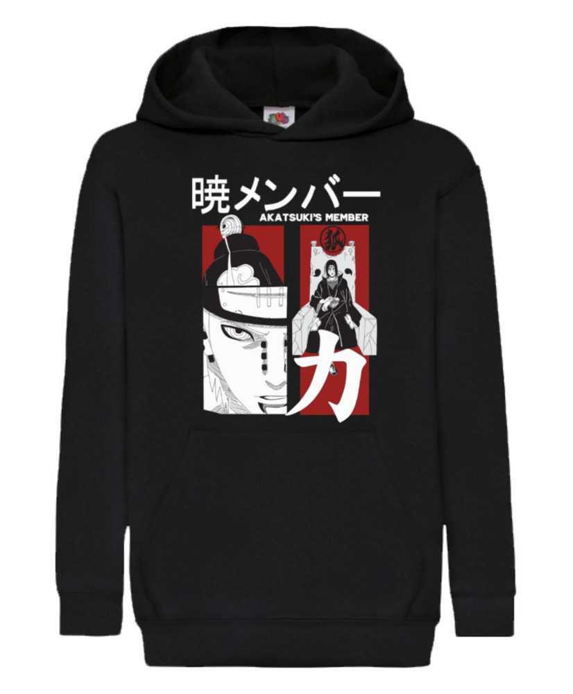 Детски Суитчър Naruto Akatsuki Team Members 03