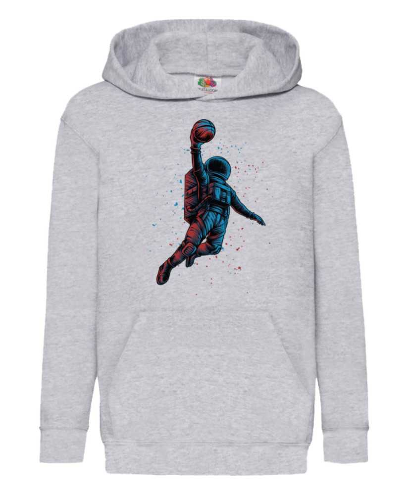 Детски Суитчър Nasa Space Theme Basketball Astronaut