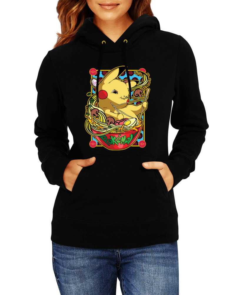 Дамски Сутичър Japan Manga Anime Comics Pokemon Pikachu Ramen