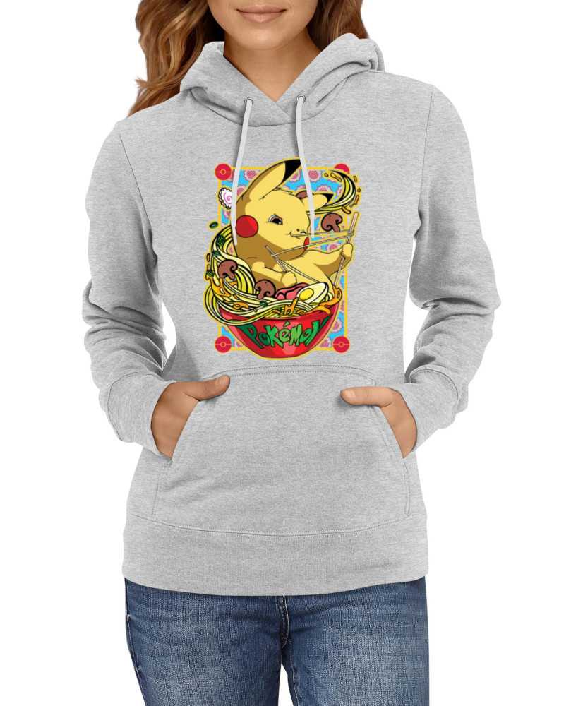 Дамски Сутичър Japan Manga Anime Comics Pokemon Pikachu Ramen