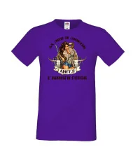 Мъжка тениска Архангел-Михаил Лов и любов АНГЕЛ