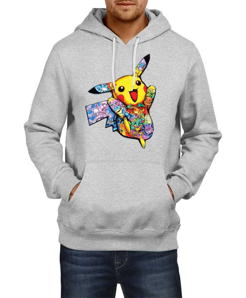 Мъжки Суитчър Japan Manga Anime Comics Pokemon Pikachu 05