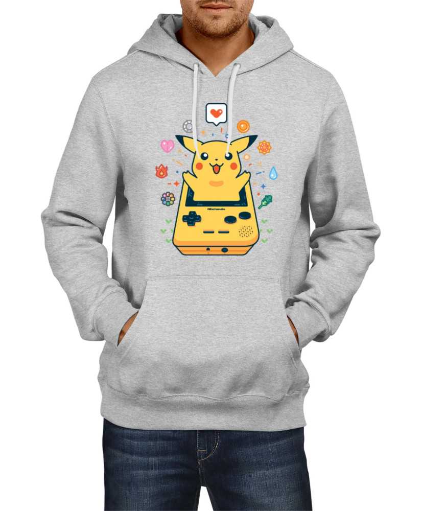 Мъжки Суитчър Japan Manga Anime Comics Pokemon Pikachu Gameboy