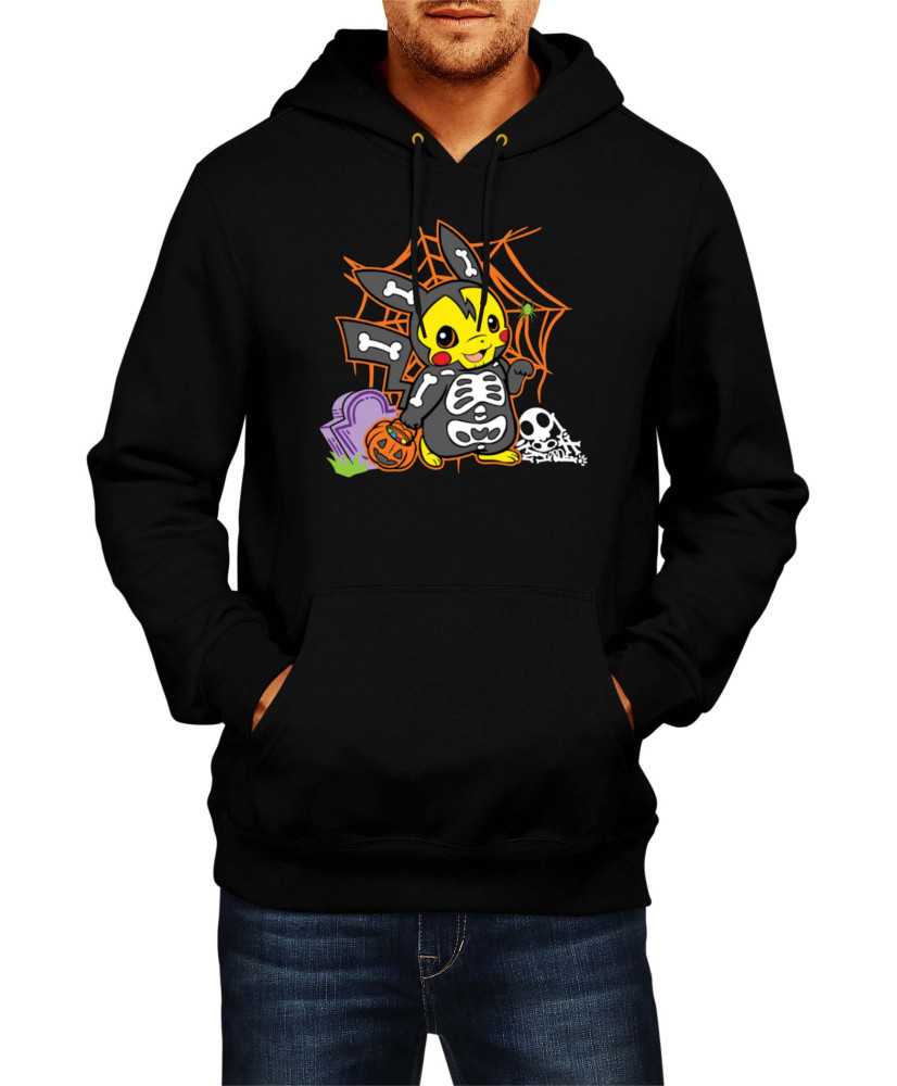 Мъжки Суитчър Japan Manga Anime Comics Pokemon Pikachu Halloween 01 Мъжки Суитчър Japan Manga Anime Comics Pokemon Pikachu Halloween 01