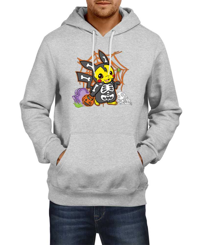 Мъжки Суитчър Japan Manga Anime Comics Pokemon Pikachu Halloween 01 Мъжки Суитчър Japan Manga Anime Comics Pokemon Pikachu Halloween 01