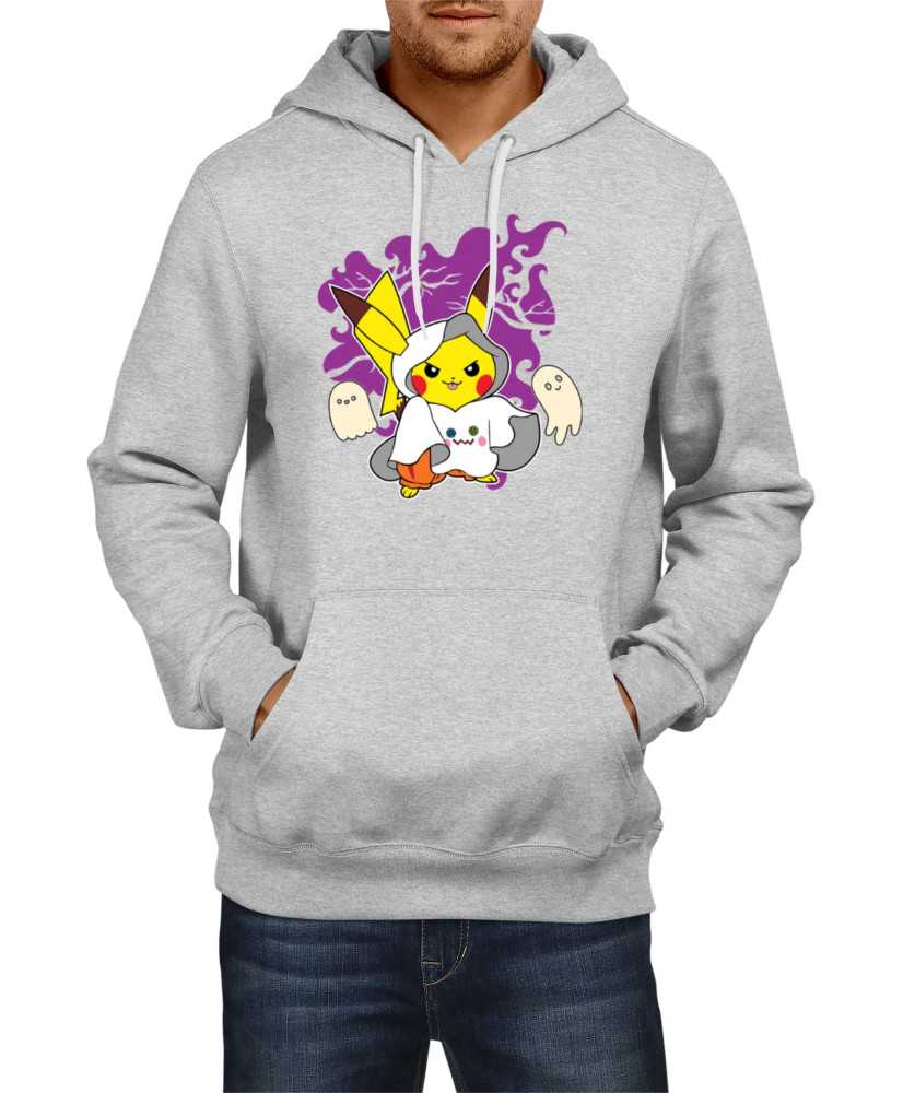 Мъжки Суитчър Japan Manga Anime Comics Pokemon Pikachu Halloween 02 Мъжки Суитчър Japan Manga Anime Comics Pokemon Pikachu Halloween 02
