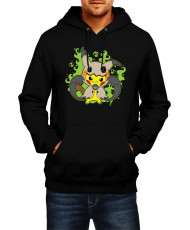 Мъжки Суитчър Japan Manga Anime Comics Pokemon Pikachu Halloween 03