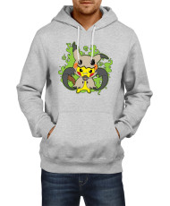 Мъжки Суитчър Japan Manga Anime Comics Pokemon Pikachu Halloween 03