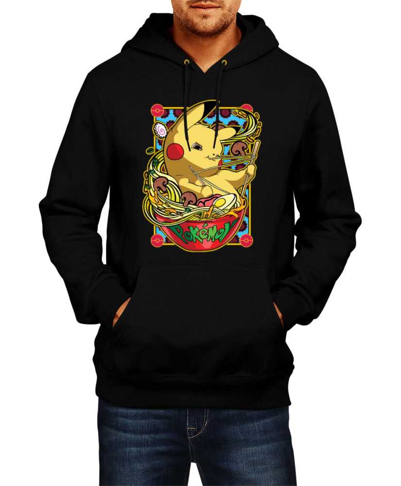 Мъжки Суитчър Japan Manga Anime Comics Pokemon Pikachu Ramen