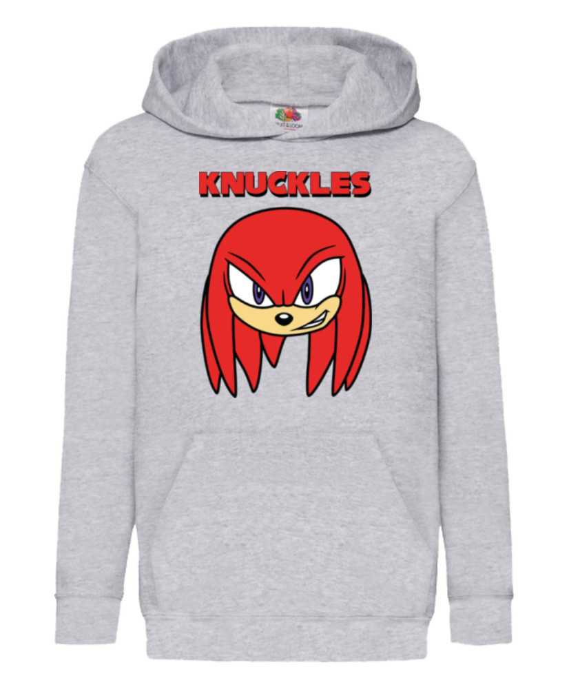 Детски Суитчър Sonic The Hedgehog Knuckles Face 01