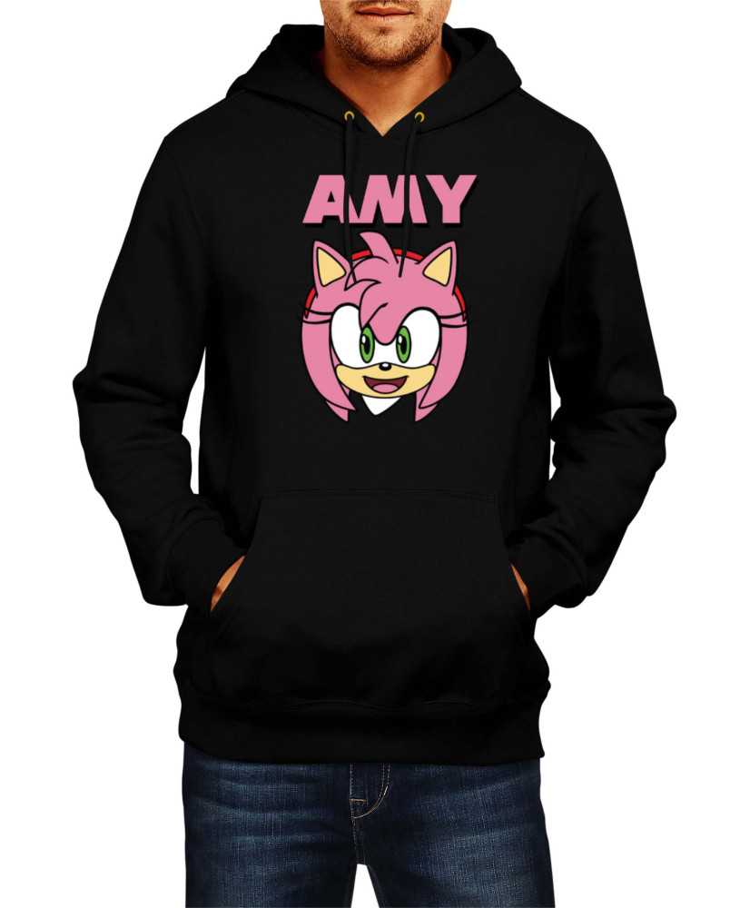 Мъжки Суитчър Sonic The Hedgehog Amy Face 01 Мъжки Суитчър Sonic The Hedgehog Amy Face 01