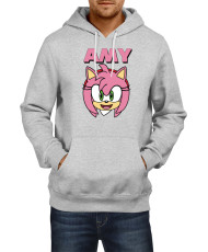 Мъжки Суитчър Sonic The Hedgehog Amy Face 01