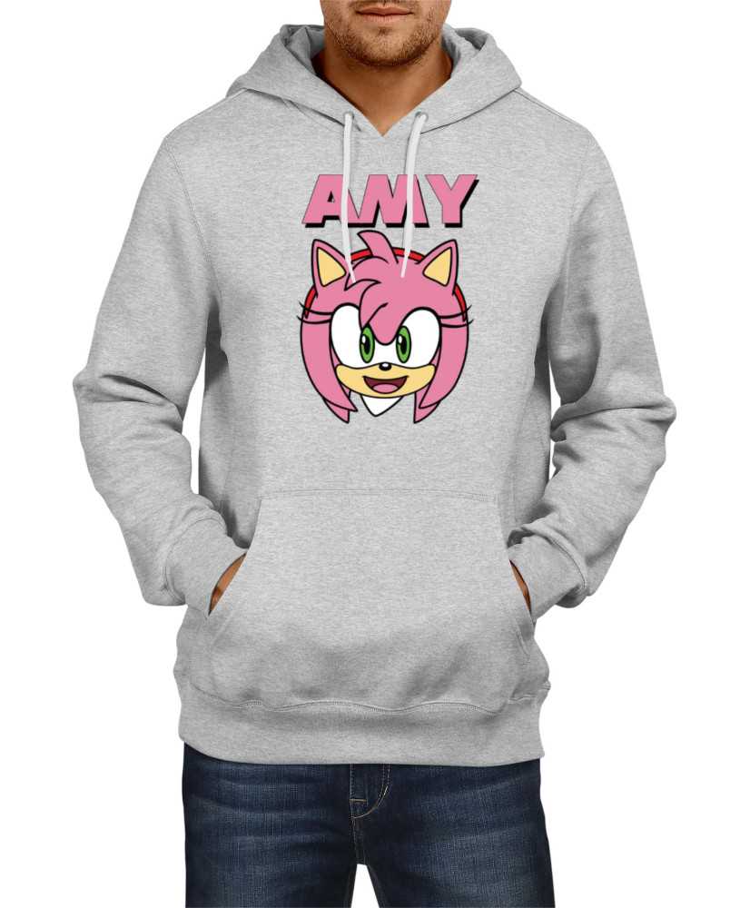 Мъжки Суитчър Sonic The Hedgehog Amy Face 01