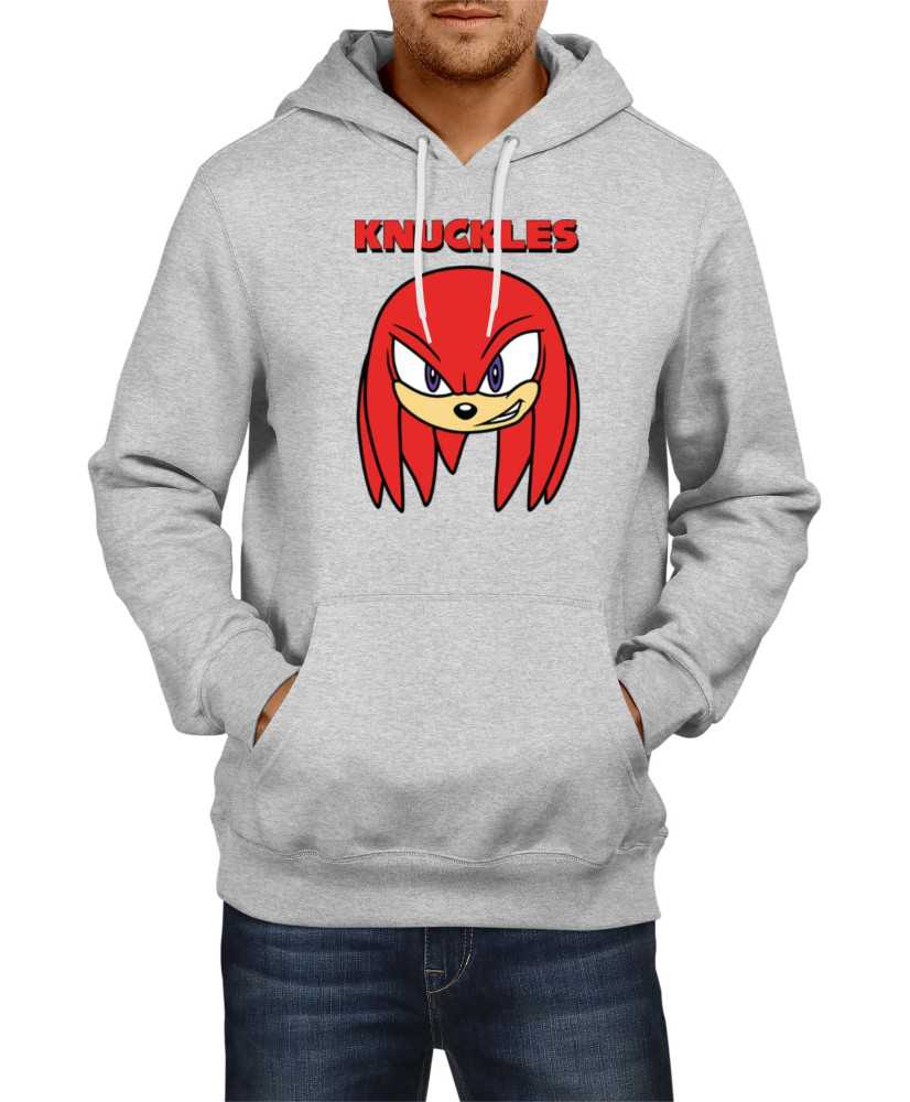 Мъжки Суитчър Sonic The Hedgehog Knuckles Face 01 Мъжки Суитчър Sonic The Hedgehog Knuckles Face 01