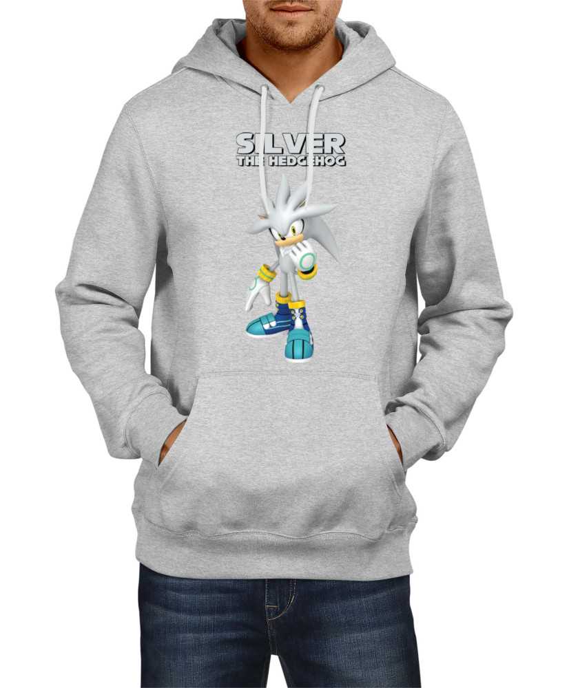 Мъжки Суитчър Sonic The Hedgehog Silver 01 Мъжки Суитчър Sonic The Hedgehog Silver 01