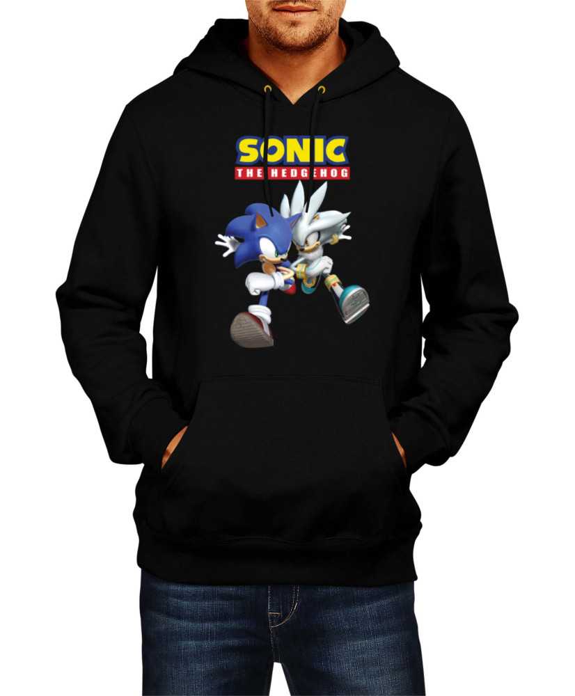 Мъжки Суитчър Sonic The Hedgehog Sonic And Silver Мъжки Суитчър Sonic The Hedgehog Sonic And Silver
