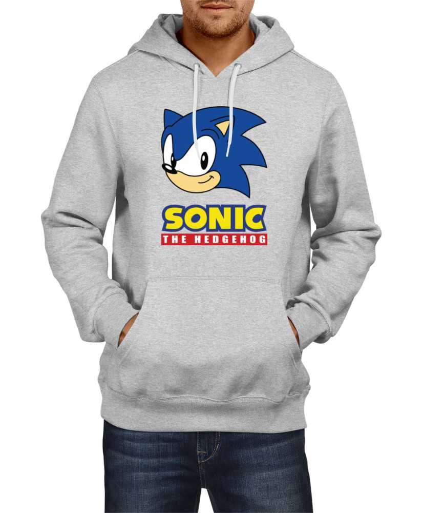 Мъжки Суитчър Sonic The Hedgehog Sonic Face 01 Мъжки Суитчър Sonic The Hedgehog Sonic Face 01