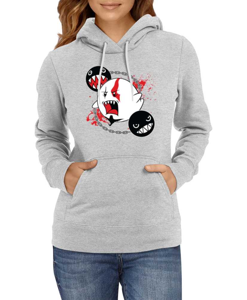 Дамски Сутичър Super Mario Nintendo Boo Kratos Mario Bros Vector Дамски Сутичър Super Mario Nintendo Boo Kratos Mario Bros Vector
