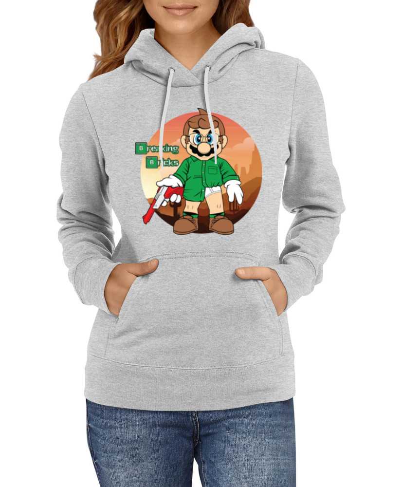 Дамски Сутичър Super Mario Nintendo Breaking Bricks Дамски Сутичър Super Mario Nintendo Breaking Bricks