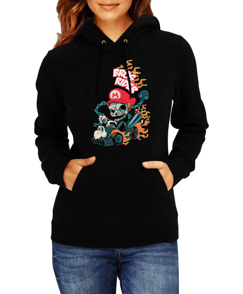 Дамски Сутичър Super Mario Nintendo Bros Rider Ghost Rider Дамски Сутичър Super Mario Nintendo Bros Rider Ghost Rider