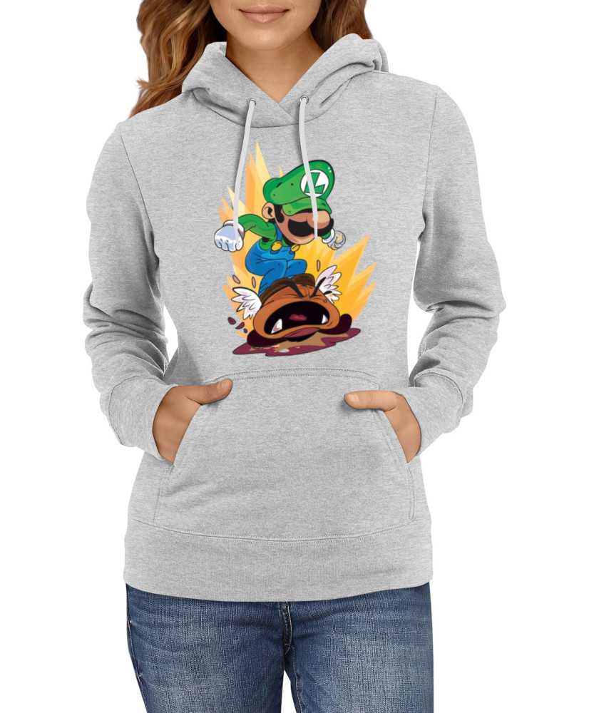 Дамски Сутичър Super Mario Nintendo Luigi Goomba Smash Дамски Сутичър Super Mario Nintendo Luigi Goomba Smash