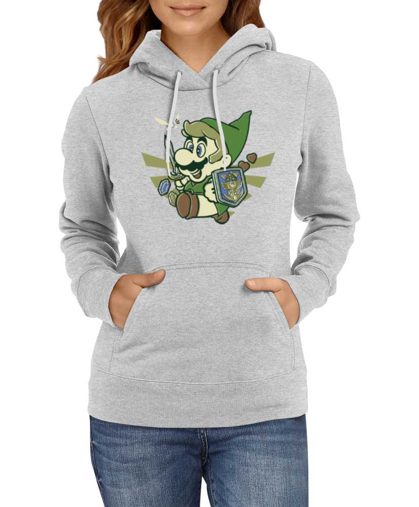 Дамски Сутичър Super Mario Nintendo Mario Link Дамски Сутичър Super Mario Nintendo Mario Link
