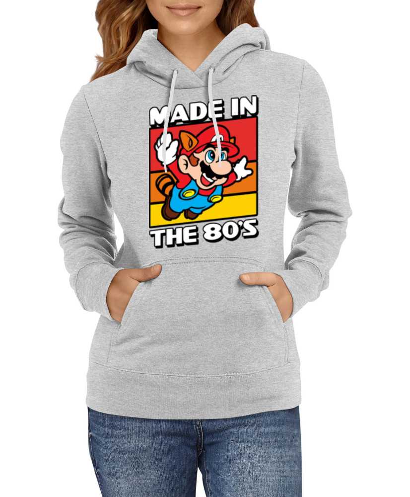 Дамски Сутичър Super Mario Nintendo Mario Made In The 80S Дамски Сутичър Super Mario Nintendo Mario Made In The 80S