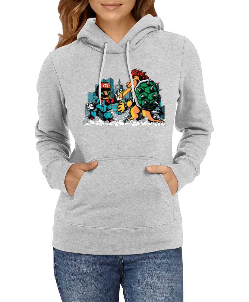 Дамски Сутичър Super Mario Nintendo Mario Vs Bowser Дамски Сутичър Super Mario Nintendo Mario Vs Bowser