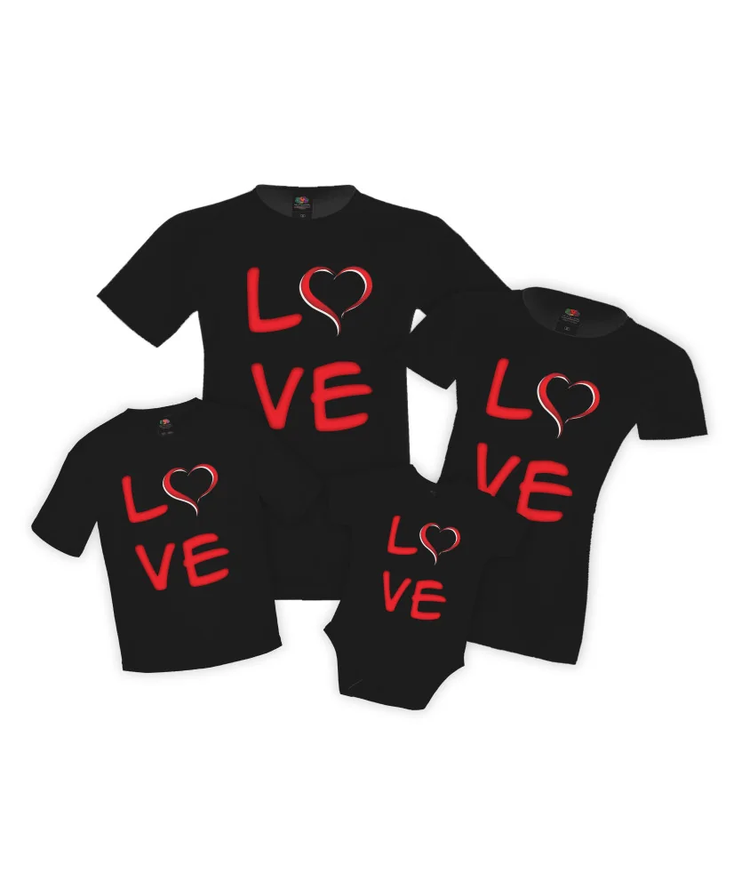 Семеен комплект Love family set