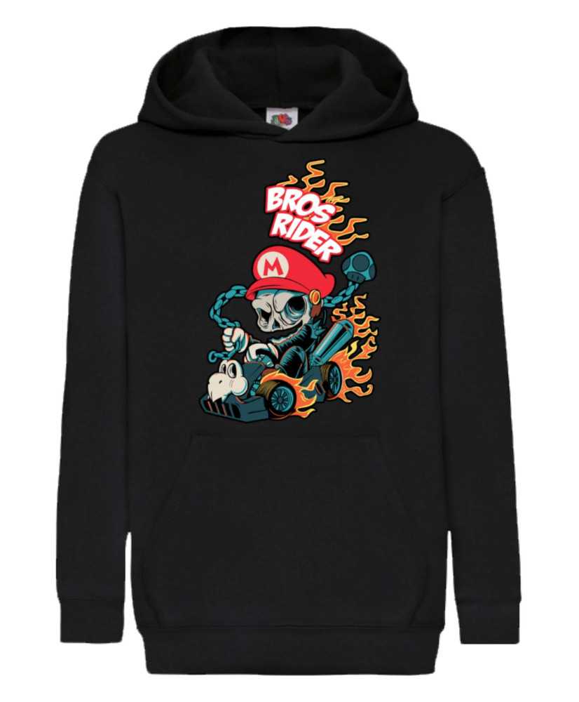 Детски Суитчър Super Mario Nintendo Bros Rider Ghost Rider Детски Суитчър Super Mario Nintendo Bros Rider Ghost Rider