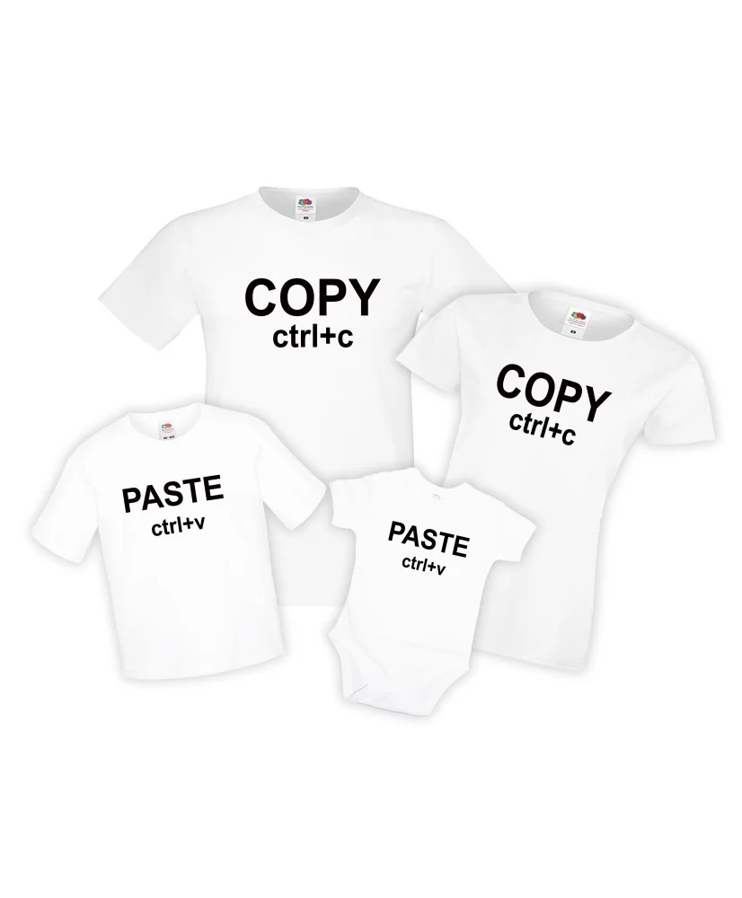 Семеен комплект Copy Paste family set Семеен комплект Copy Paste family set