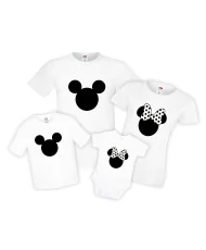 Семеен Коледен комплект Mickey Minnie mouse family set