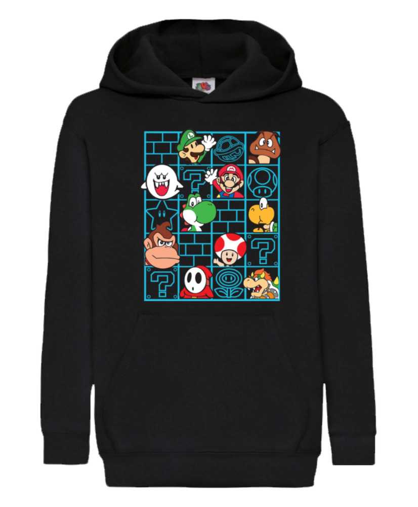 Детски Суитчър Super Mario Nintendo Mario Bros Friends Детски Суитчър Super Mario Nintendo Mario Bros Friends