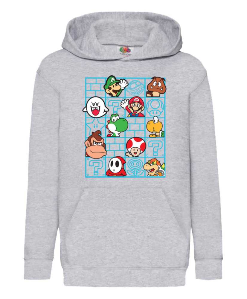Детски Суитчър Super Mario Nintendo Mario Bros Friends Детски Суитчър Super Mario Nintendo Mario Bros Friends