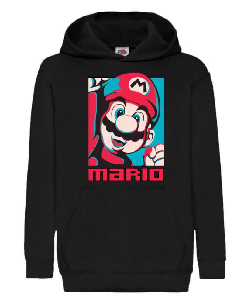 Детски Суитчър Super Mario Nintendo Mario Bros Retro Детски Суитчър Super Mario Nintendo Mario Bros Retro