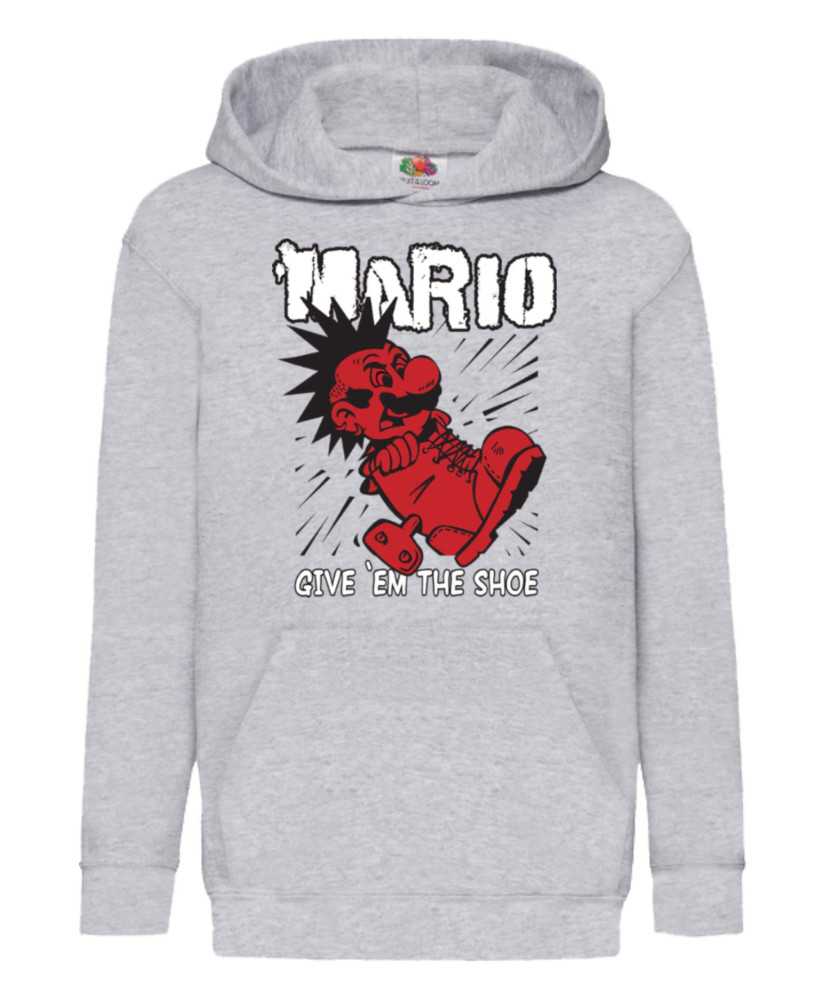 Детски Суитчър Super Mario Nintendo Mario Give Them The Shoe Детски Суитчър Super Mario Nintendo Mario Give Them The Shoe