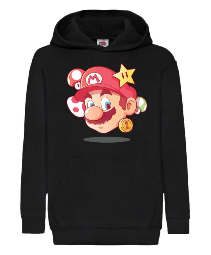 Детски Суитчър Super Mario Nintendo Mario Head Детски Суитчър Super Mario Nintendo Mario Head