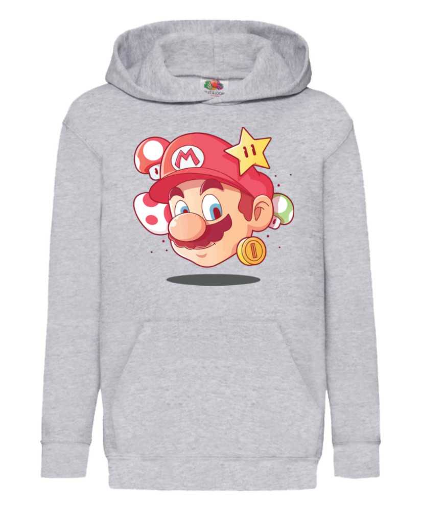 Детски Суитчър Super Mario Nintendo Mario Head Детски Суитчър Super Mario Nintendo Mario Head