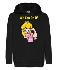 Детски Суитчър Super Mario Nintendo Princess Peach  We Can Do It