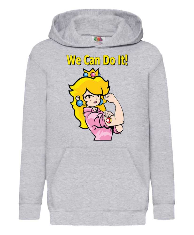Детски Суитчър Super Mario Nintendo Princess Peach We Can Do It Детски Суитчър Super Mario Nintendo Princess Peach We Can Do It