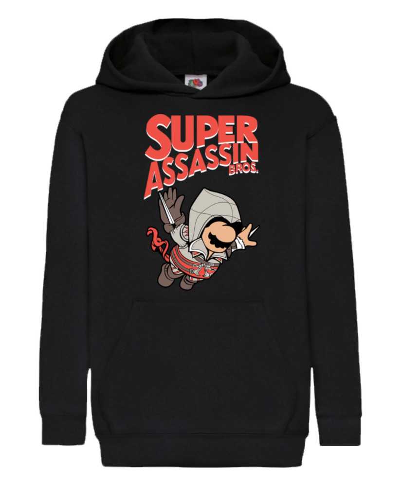 Детски Суитчър Super Mario Nintendo Super Assassin Bros Детски Суитчър Super Mario Nintendo Super Assassin Bros