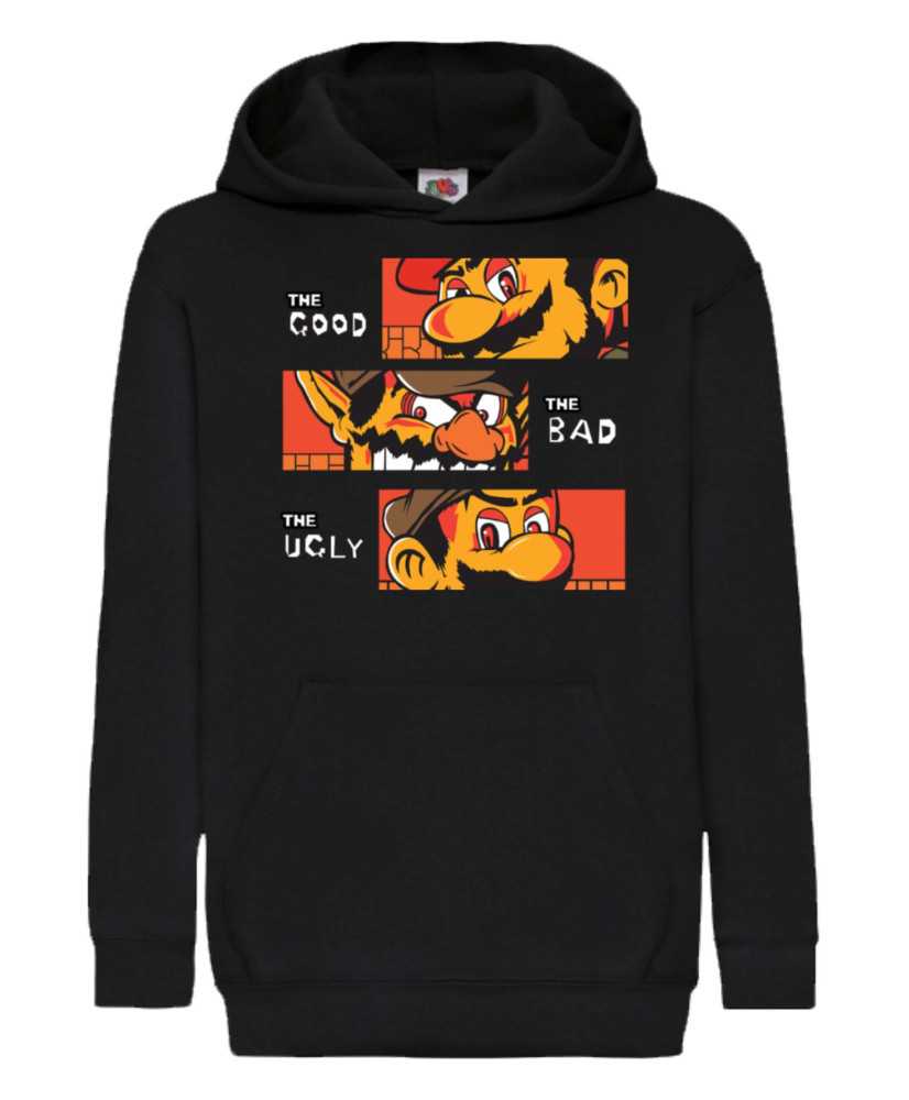 Детски Суитчър Super Mario Nintendo The Good The Bad The Ugly Broos Детски Суитчър Super Mario Nintendo The Good The Bad The Ugly Broos