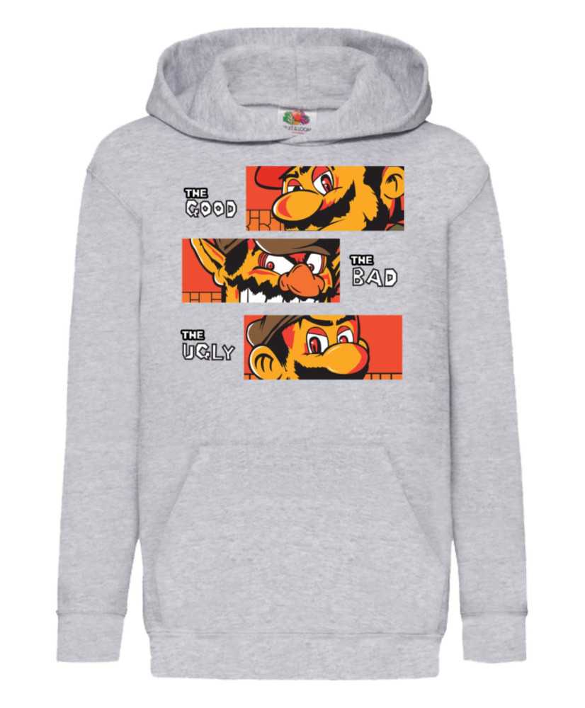 Детски Суитчър Super Mario Nintendo The Good The Bad The Ugly Broos Детски Суитчър Super Mario Nintendo The Good The Bad The Ugly Broos
