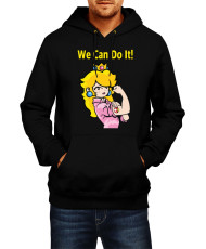 Мъжки Суитчър Super Mario Nintendo Princess Peach  We Can Do It