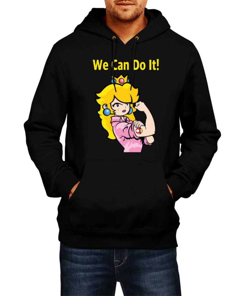 Мъжки Суитчър Super Mario Nintendo Princess Peach  We Can Do It