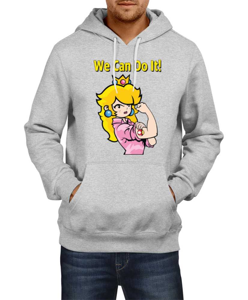 Мъжки Суитчър Super Mario Nintendo Princess Peach  We Can Do It