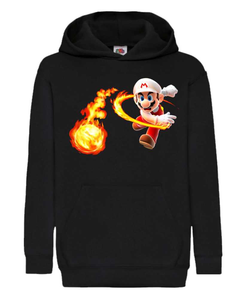 Детски Суитчър Super Mario Fireballmario Детски Суитчър Super Mario Fireballmario